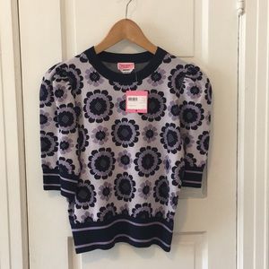 crochet shaggy sweater